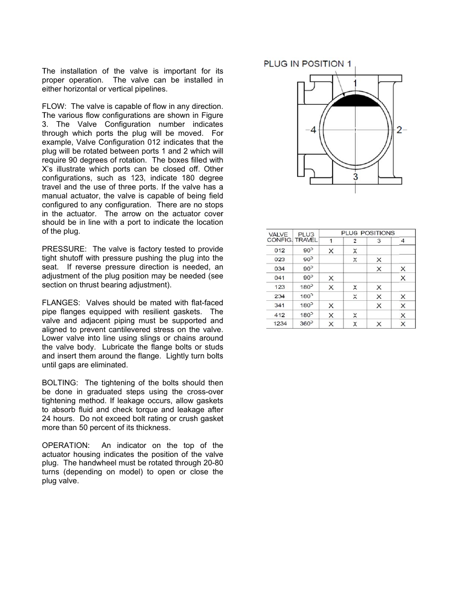 Val-Matic 3 Way Plug Valve User Manual | Page 4 / 9