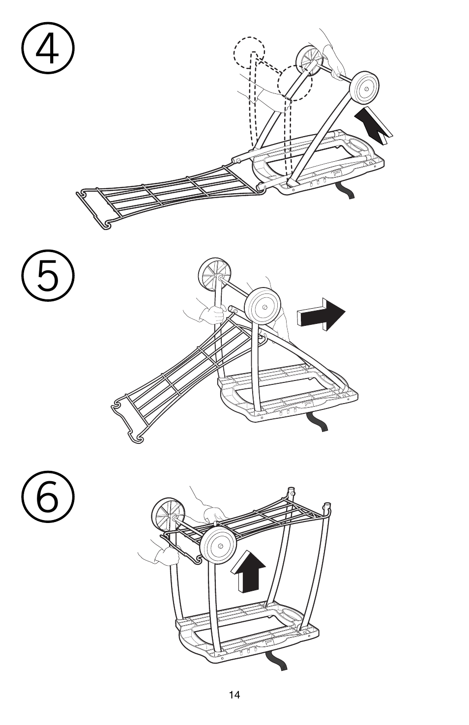 weber Rollwagen Standard klappbar User Manual | Page 14 / 32