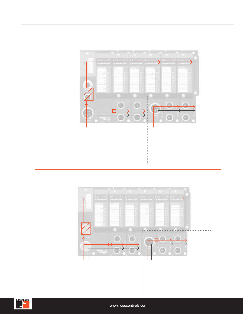 Turck modular industrial i/o system bl 67, Applying power to bl67, Profibus | Ethernet and canopen system, Devicenet, System | Ross Controls TURCK MODULAR I User Manual | Page 19 / 48