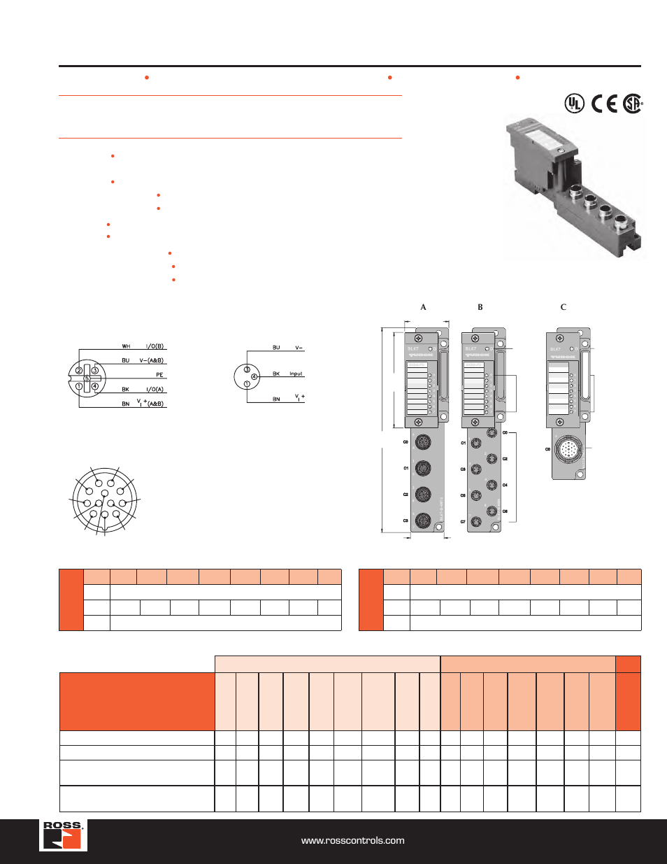 Discrete input/output module, Turck modular industrial i/o system bl 67 | Ross Controls TURCK MODULAR I User Manual | Page 35 / 48