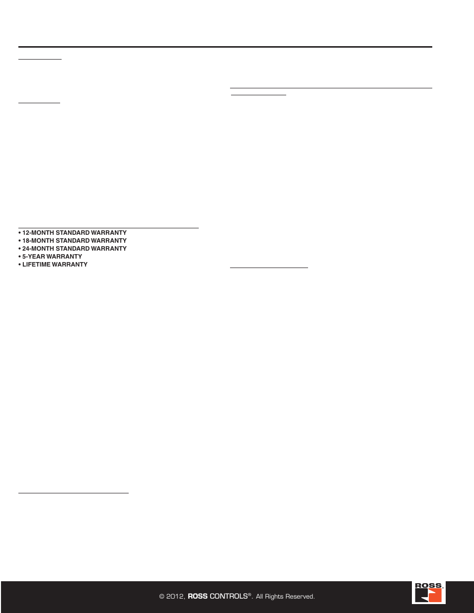 Turck products warranty terms and conditions | Ross Controls TURCK MODULAR I User Manual | Page 46 / 48