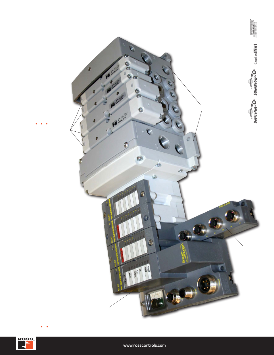 Serial bus system - general information, Serial bus system i/o - centraliz ed configuration | Ross Controls TURCK MODULAR I User Manual | Page 5 / 48