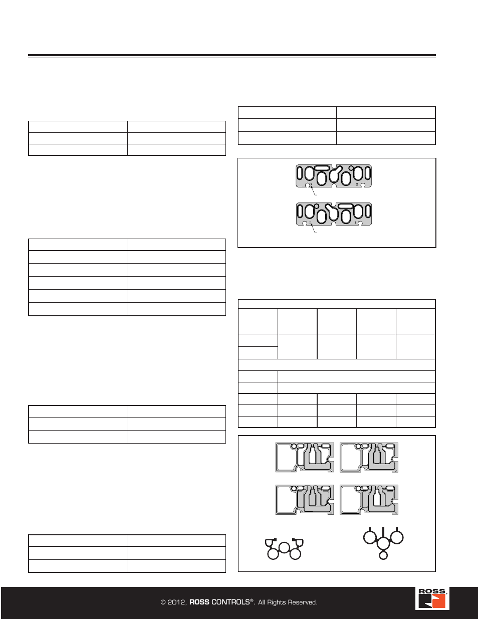 Service and repair kits, Service & repair kits, Series w65 replacement pilot assembly & coil | Valve bolt kits, Manifold hardware kits, Regulator kits, Pilot select gasket kits, Manifold to manifold gasket kits | Ross Controls ROSS MODULAR I User Manual | Page 32 / 56