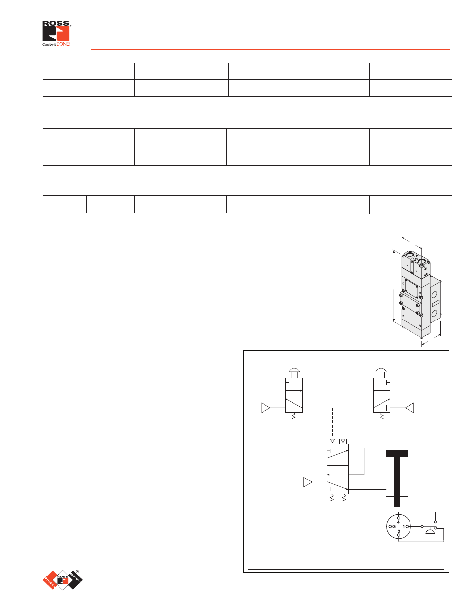 Ordering information standard specifications, Valve size 2, Valve size 4 | Valve size 4 sae | Ross Controls CATEGORY 4 - 5_2 VALVES CROSSMIRROR SERIES 77 User Manual | Page 15 / 16