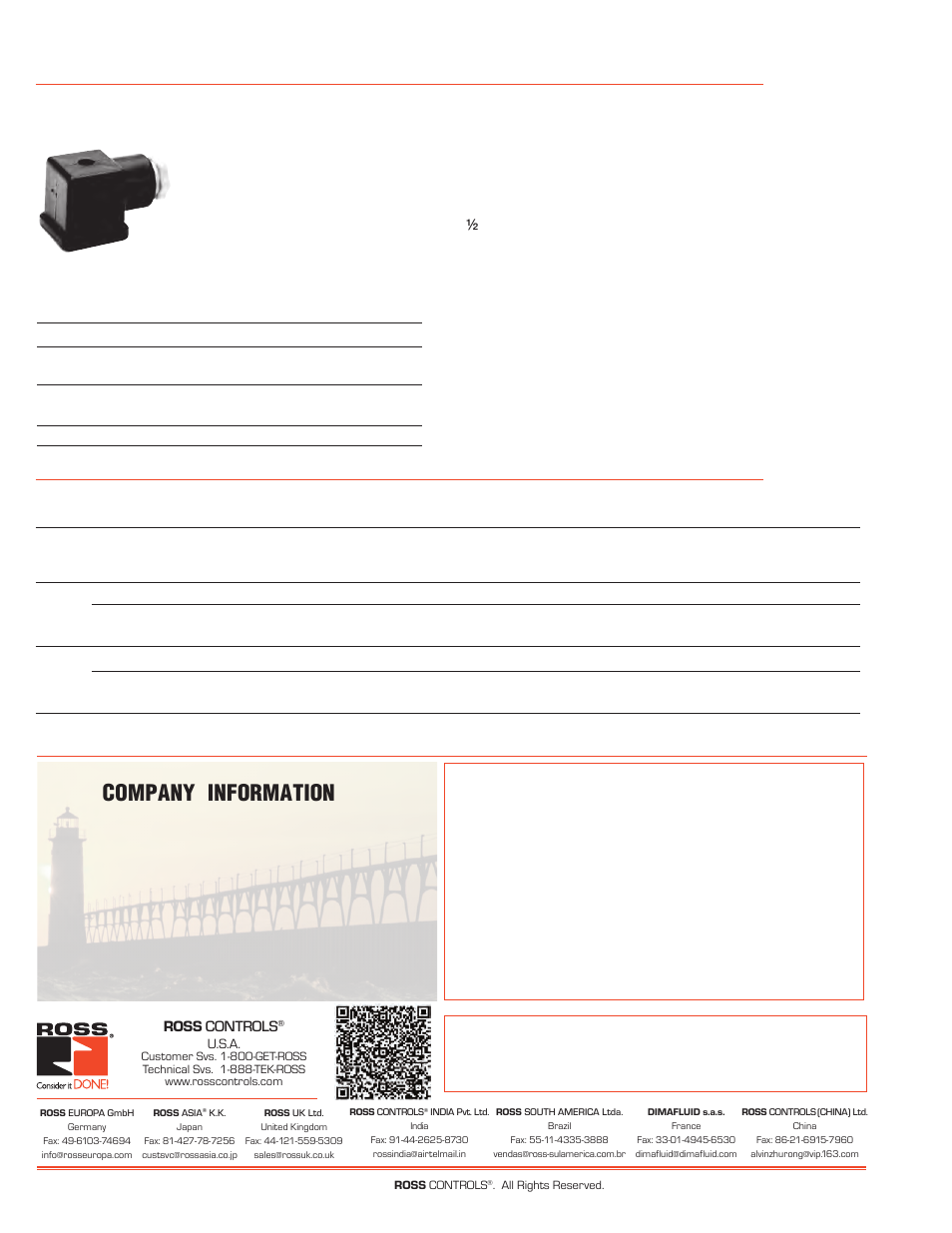 Company information, Accessories, Your local ross distributor is | Warranty and cautions | Ross Controls CATEGORY 4 - 5_2 VALVES CROSSMIRROR SERIES 77 User Manual | Page 16 / 16