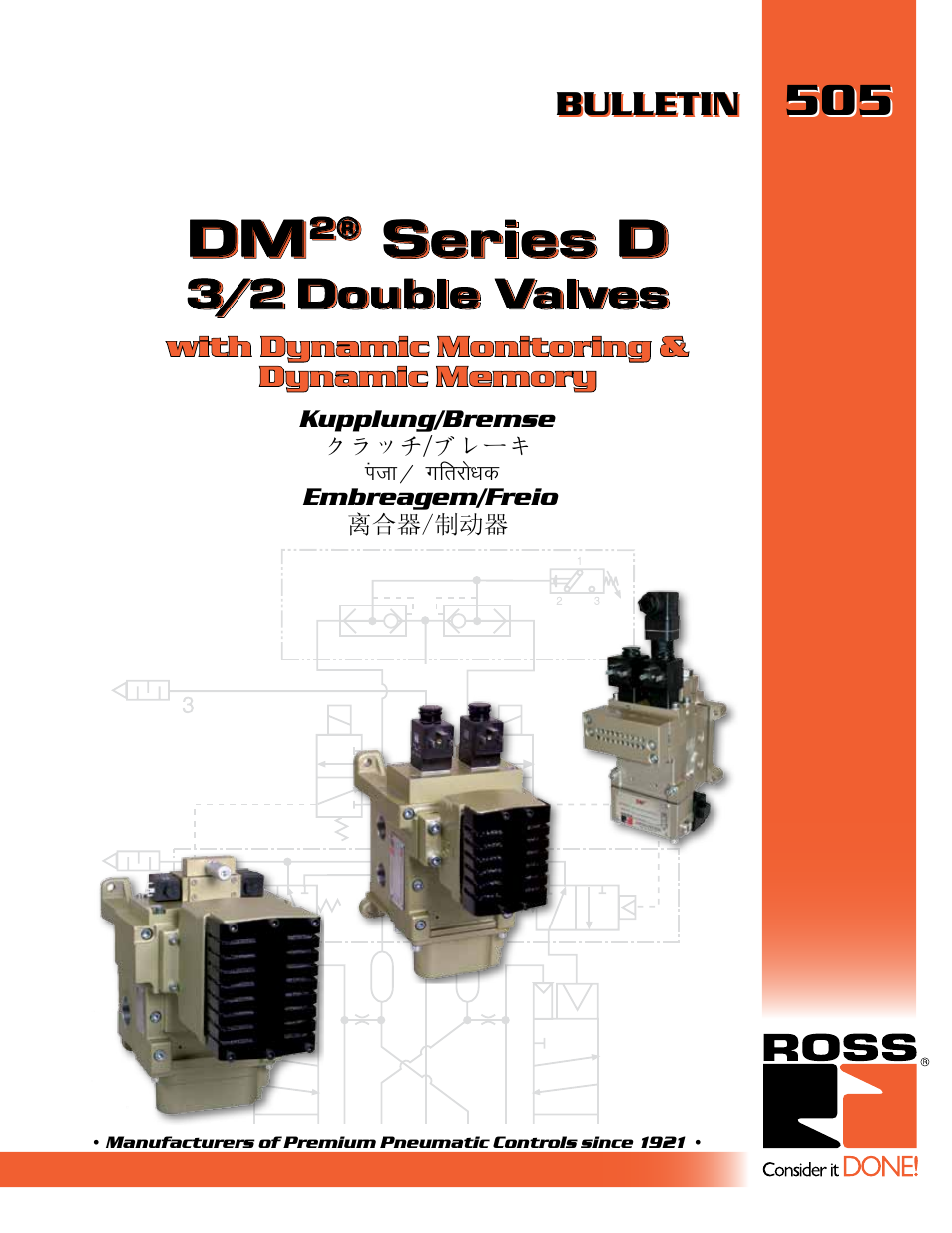 Ross Controls 3_2 VALVES SERIES DM2 D User Manual | 16 pages