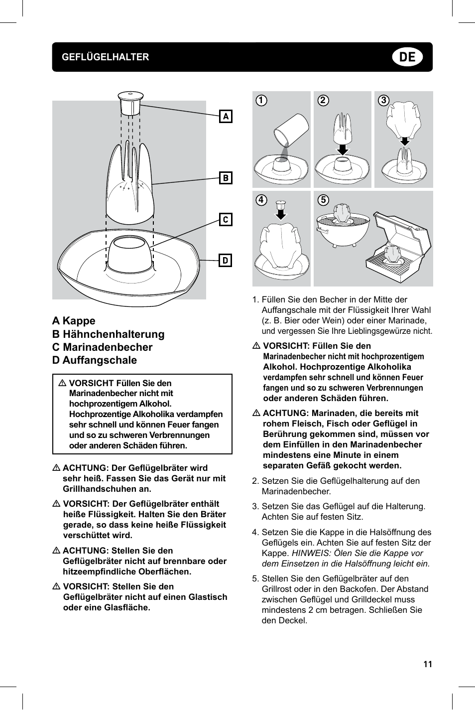 weber Geflugelhalter Weber Style User Manual | Page 11 / 68