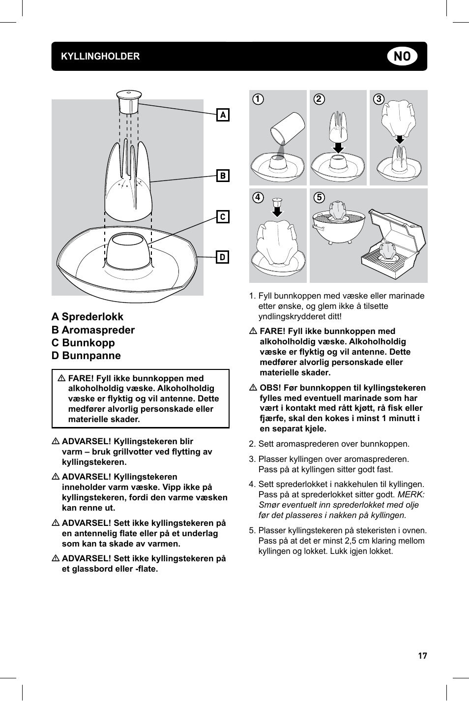 weber Geflugelhalter Weber Style User Manual | Page 17 / 68