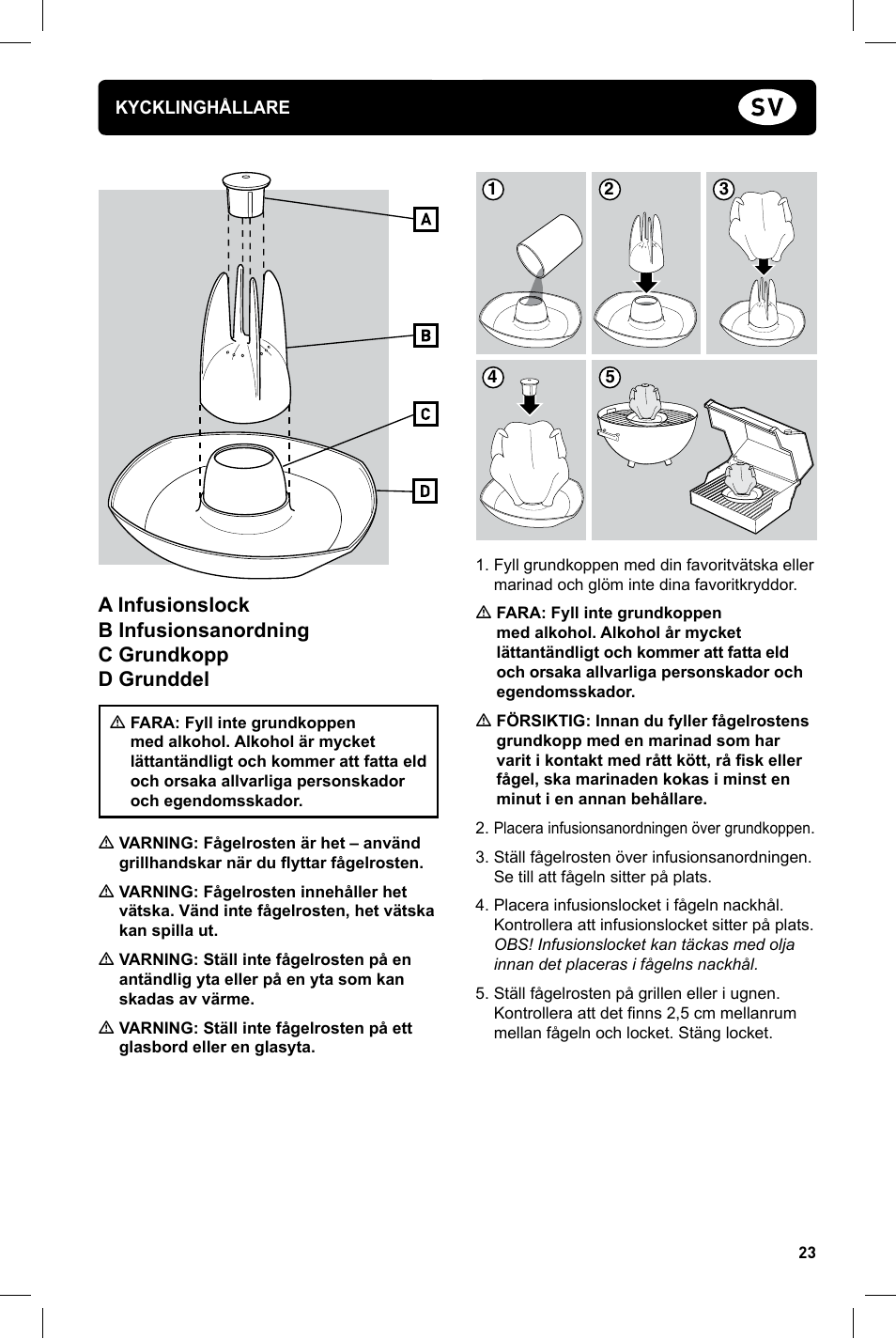 weber Geflugelhalter Weber Style User Manual | Page 23 / 68