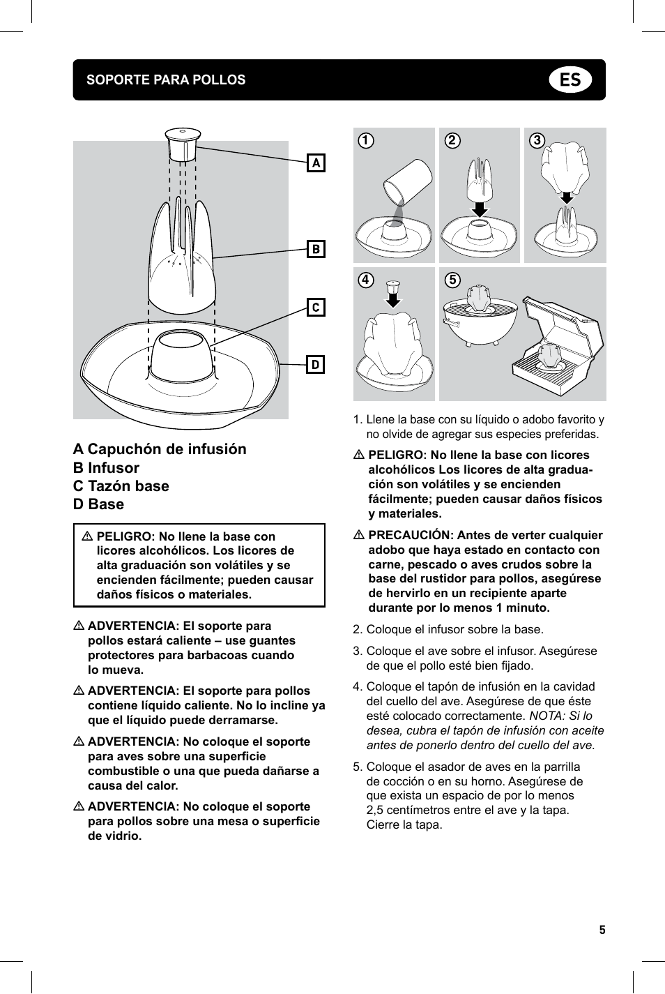 weber Geflugelhalter Weber Style User Manual | Page 5 / 68