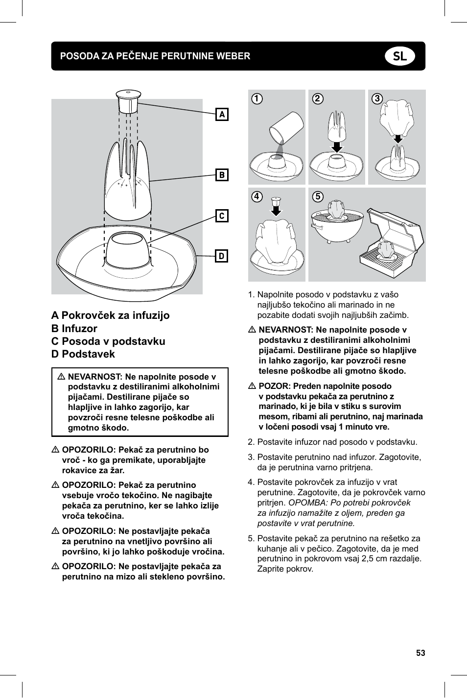 weber Geflugelhalter Weber Style User Manual | Page 53 / 68