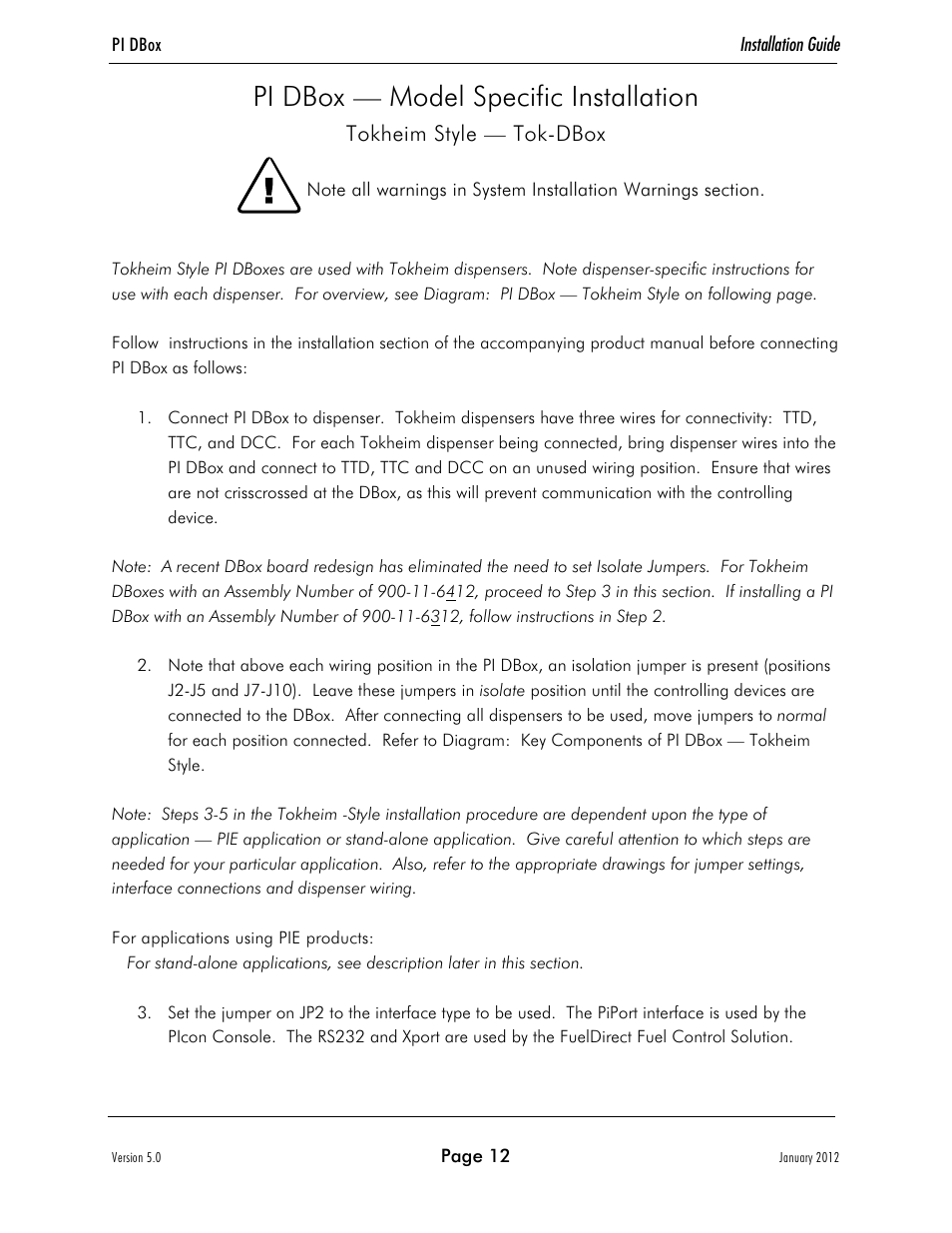 Pi dbox — model specific installation | Progressive International Electronics EZ Wire DBox User Manual | Page 16 / 35