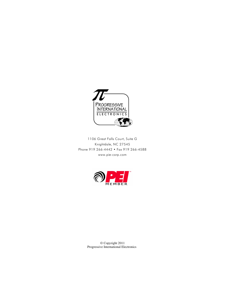 Progressive International Electronics Omega2 User Manual | Page 2 / 16