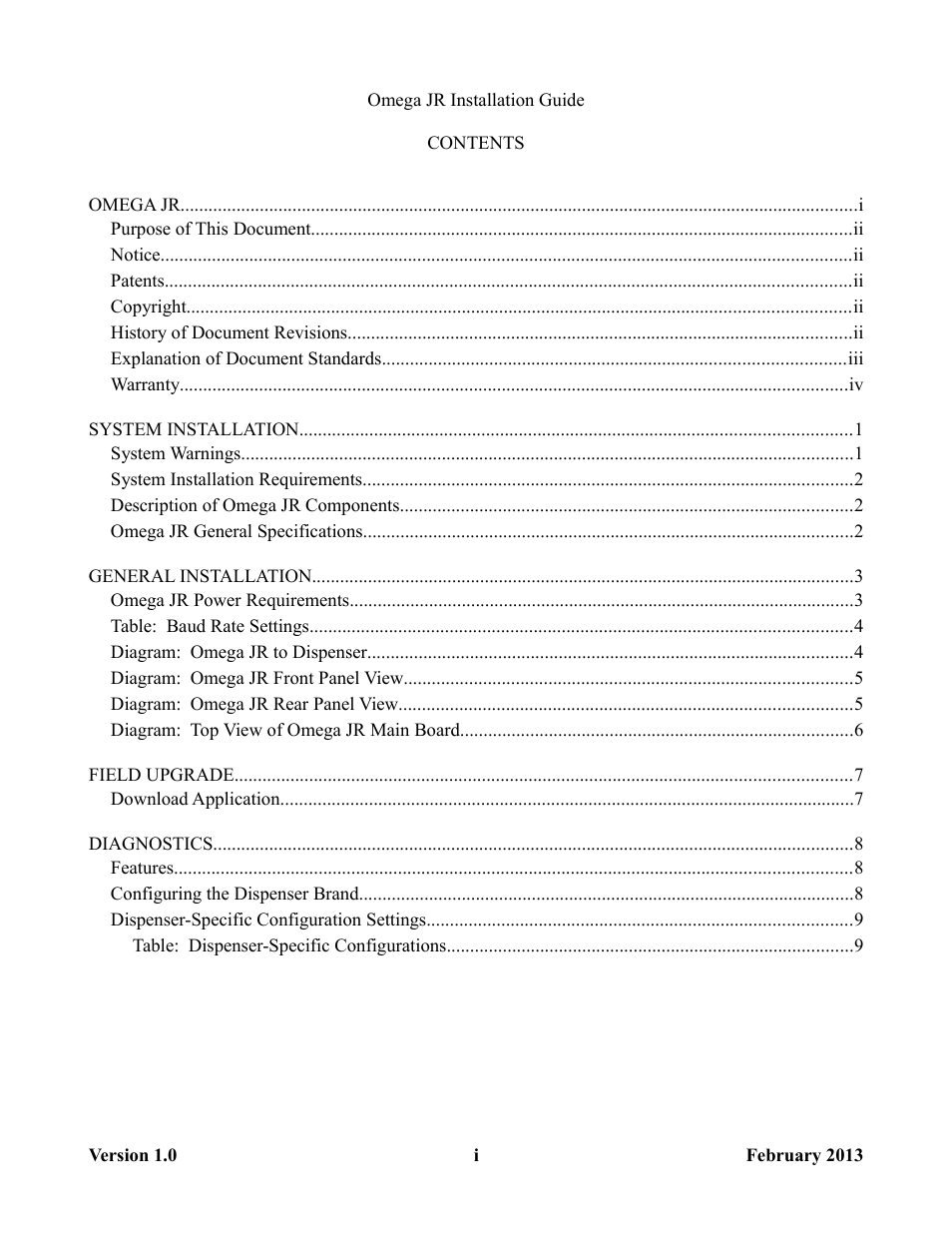 Progressive International Electronics Omega JR User Manual | Page 3 / 15