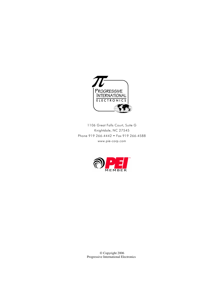 Progressive International Electronics PIcon Console User Manual | Page 2 / 37