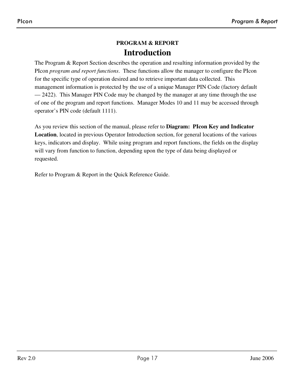 Introduction | Progressive International Electronics PIcon Console User Manual | Page 21 / 37