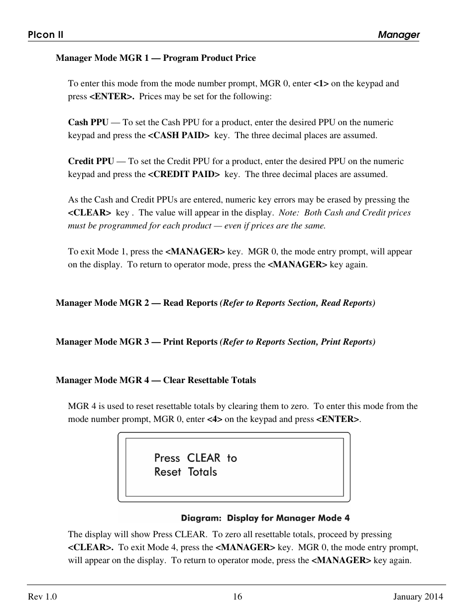 Progressive International Electronics PIcon II Console User Manual | Page 21 / 44
