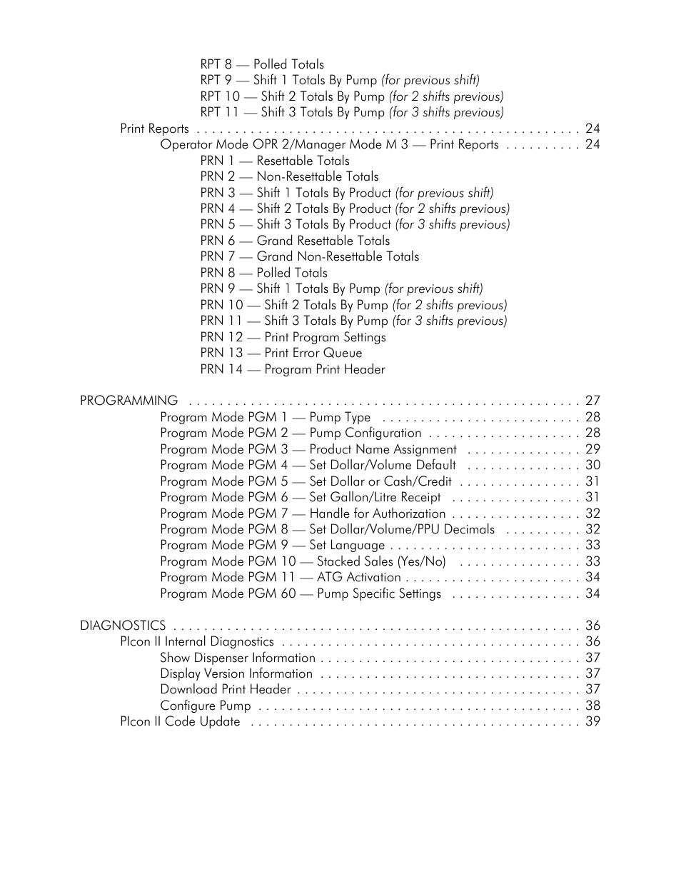 Progressive International Electronics PIcon II Console User Manual | Page 4 / 44