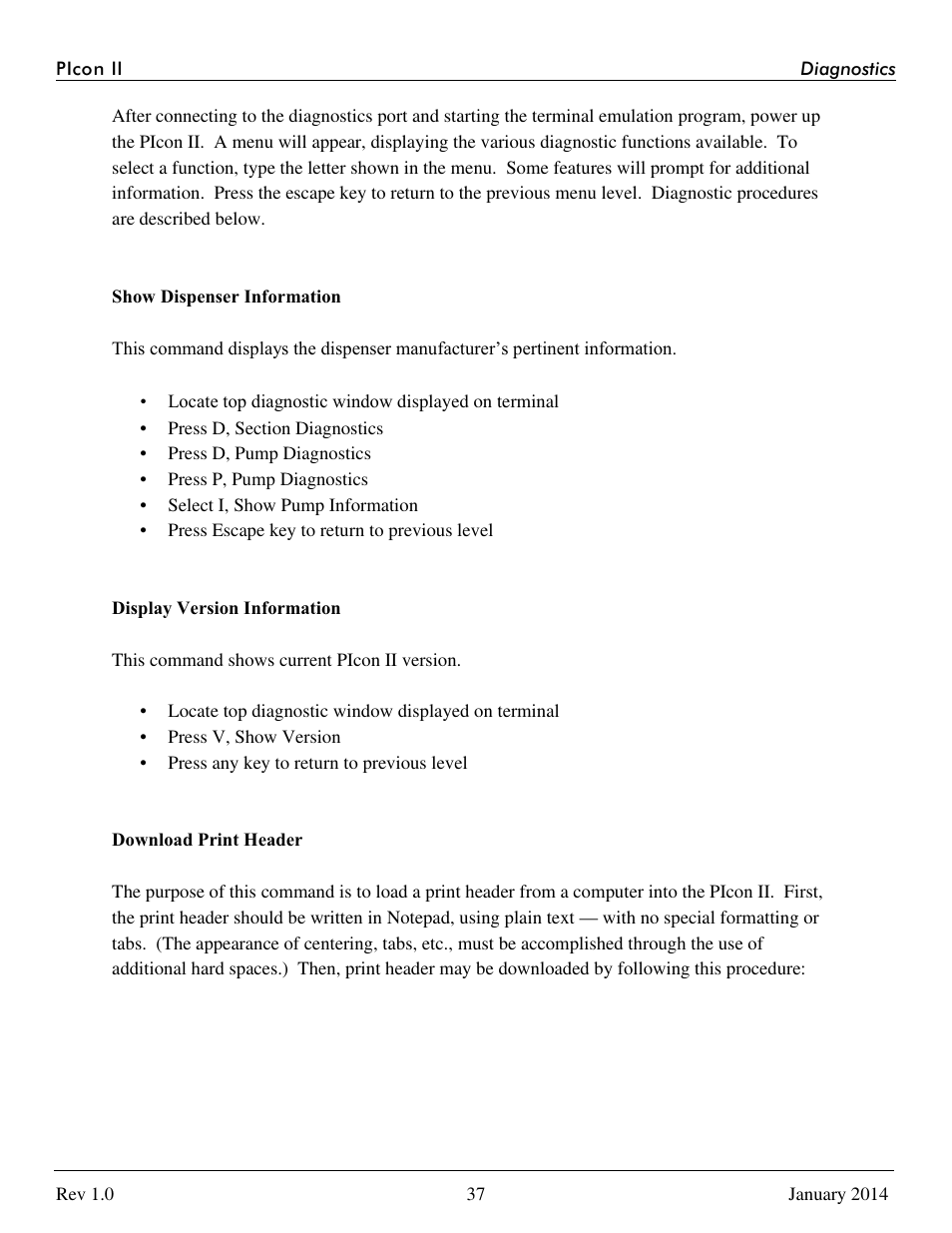 Progressive International Electronics PIcon II Console User Manual | Page 42 / 44