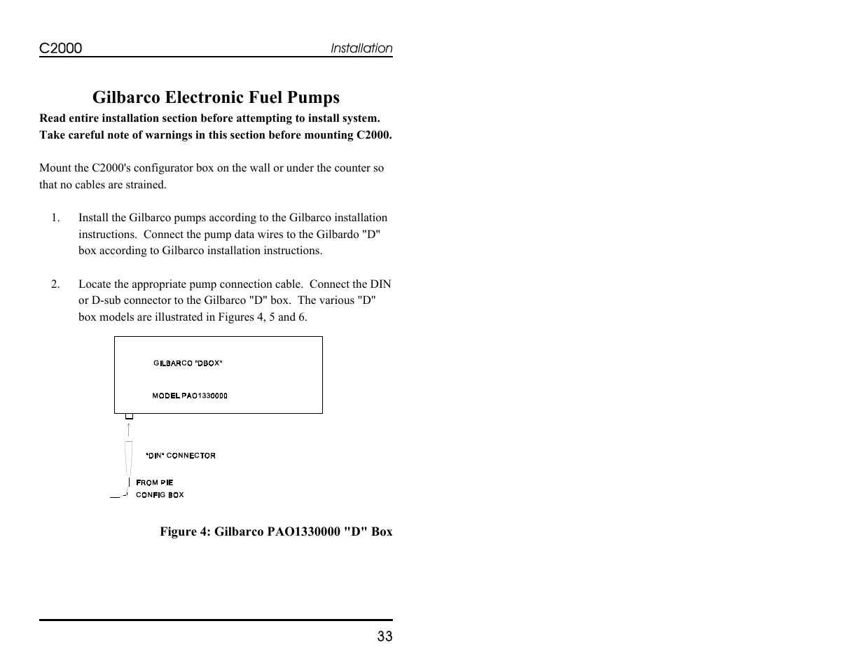 Gilbarco electronic fuel pumps | Progressive International Electronics C2000 User Manual | Page 39 / 54
