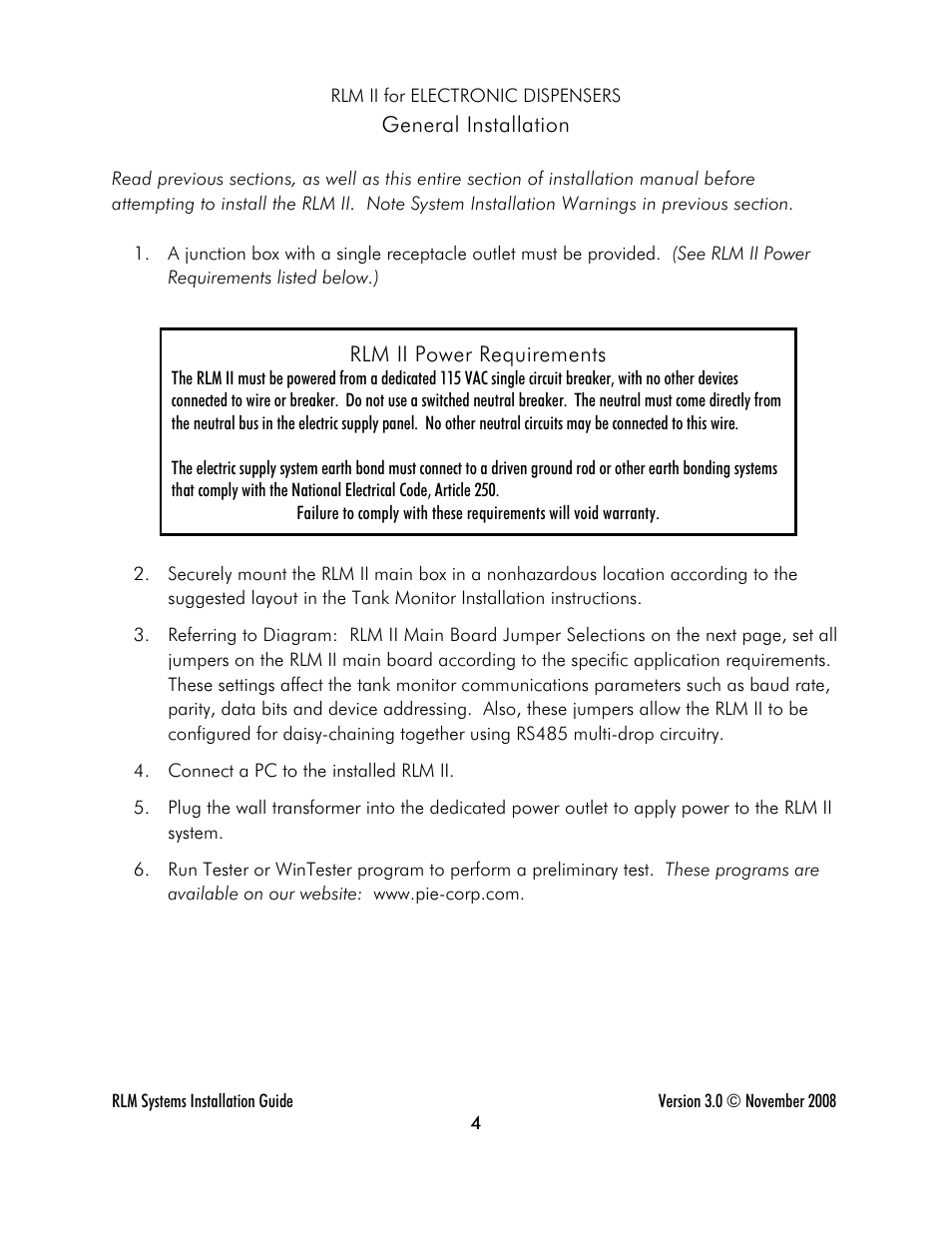 Progressive International Electronics RLM 2 User Manual | Page 10 / 42