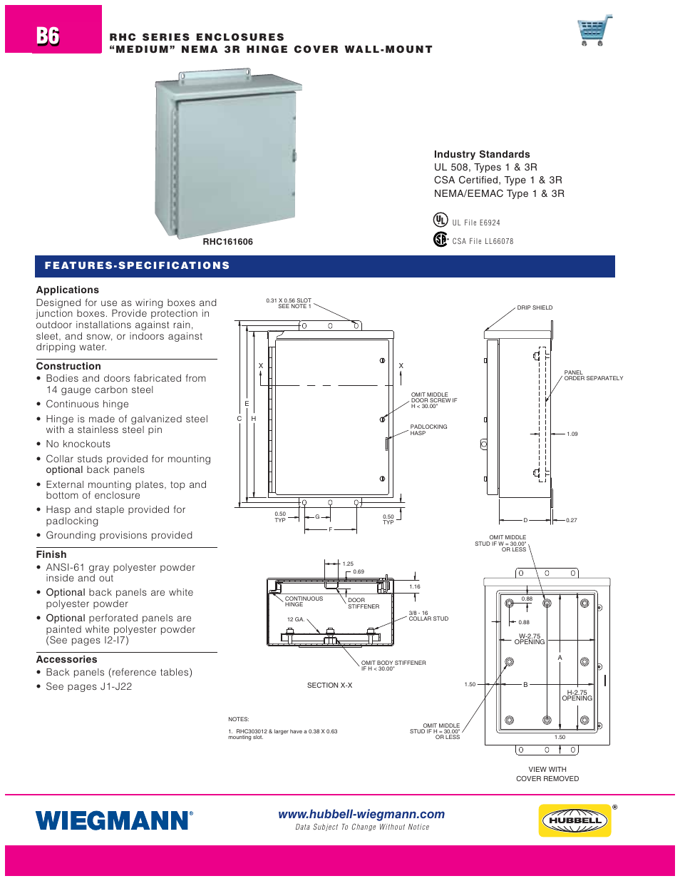 Wiegmann CT Series User Manual | Page 6 / 14