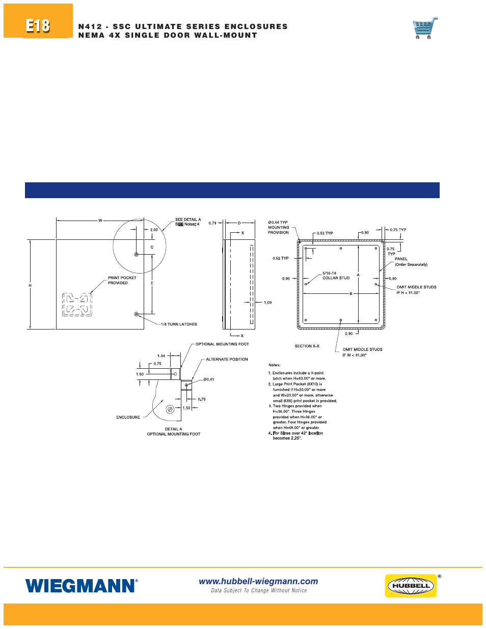 Wiegmann Non-Metallic Series User Manual | Page 18 / 80
