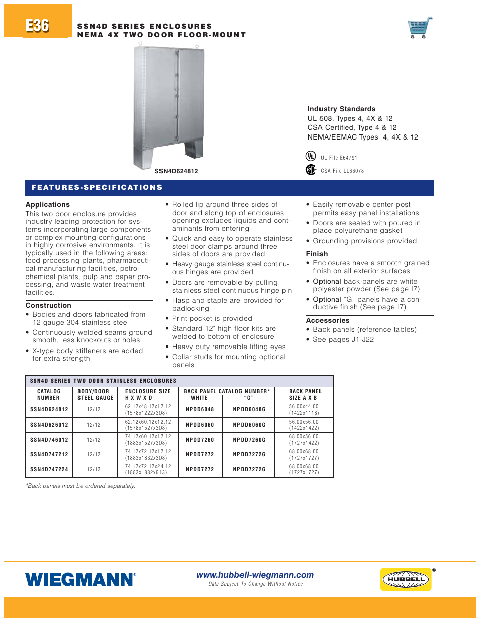 Wiegmann Non-Metallic Series User Manual | Page 36 / 80