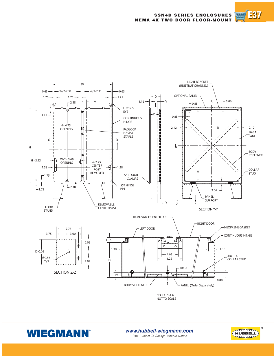 Wiegmann Non-Metallic Series User Manual | Page 37 / 80