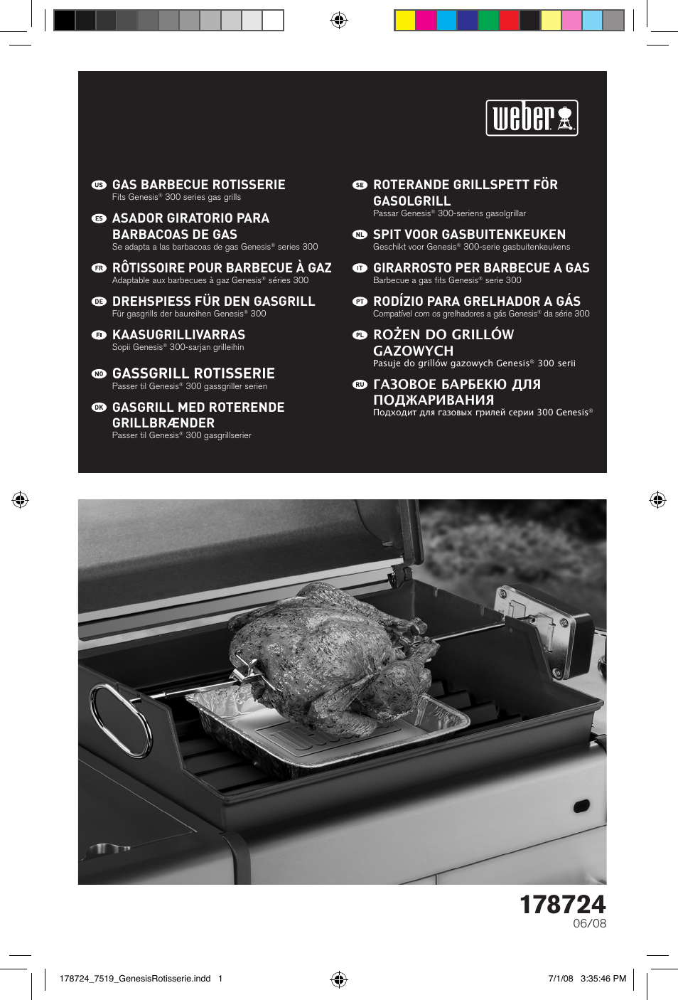 weber Drehspie? Genesis User Manual | 40 pages