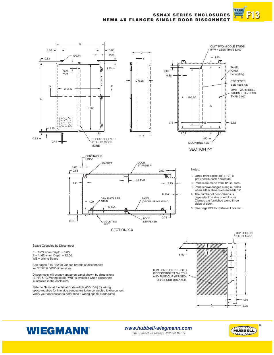 Wiegmann WAX-MSSN4 Series User Manual | Page 13 / 62