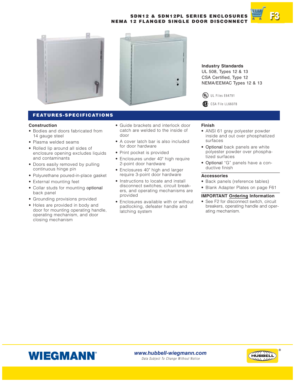 Wiegmann WAX-MSSN4 Series User Manual | Page 3 / 62