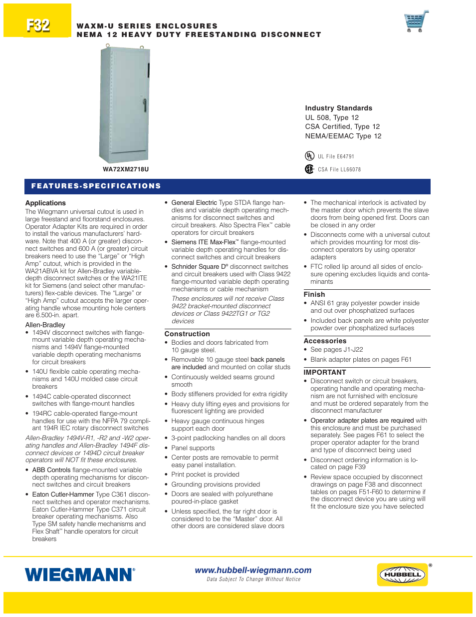 Wiegmann WAX-MSSN4 Series User Manual | Page 32 / 62