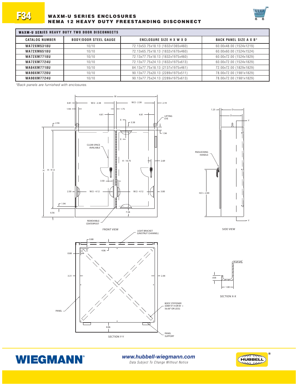 Wiegmann WAX-MSSN4 Series User Manual | Page 34 / 62