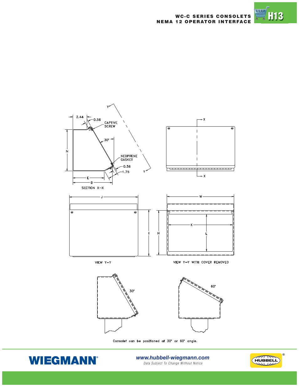 Wiegmann PBYX Series User Manual | Page 13 / 28