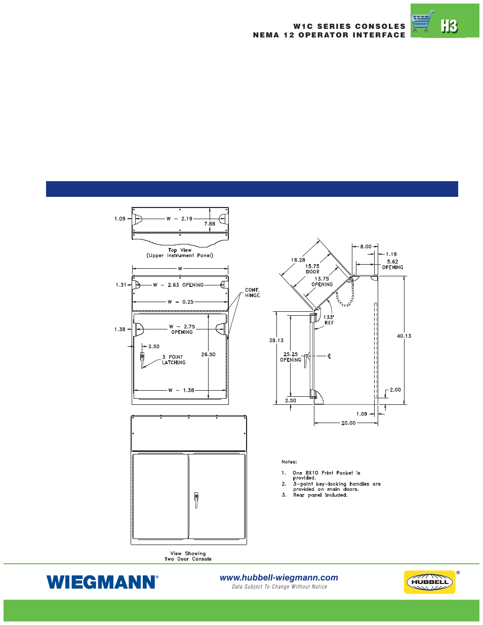 Wiegmann PBYX Series User Manual | Page 3 / 28