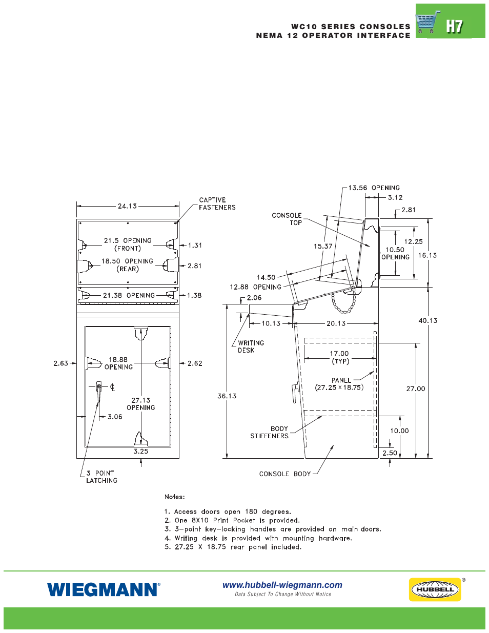 Wiegmann PBYX Series User Manual | Page 7 / 28