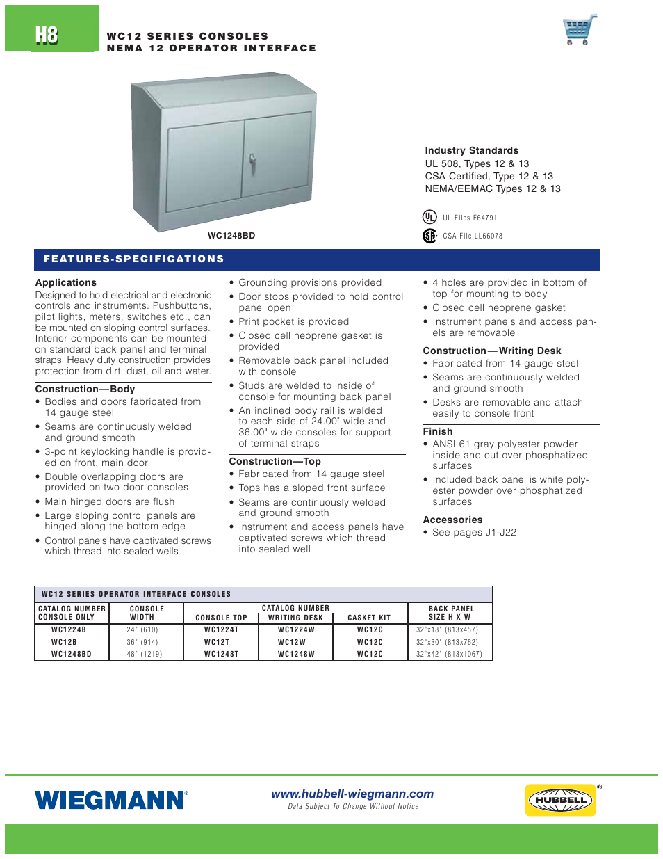 Wiegmann PBYX Series User Manual | Page 8 / 28