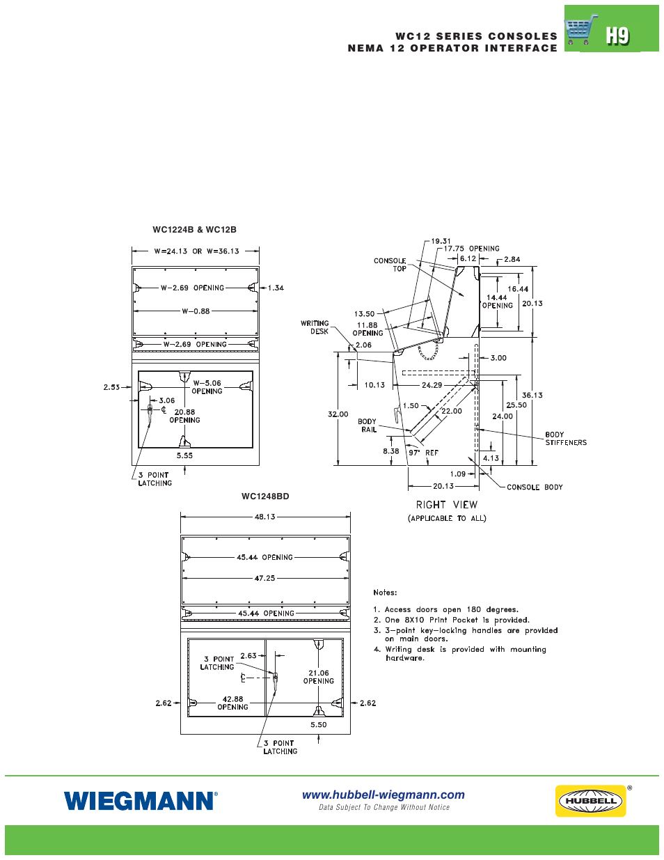 Wiegmann PBYX Series User Manual | Page 9 / 28