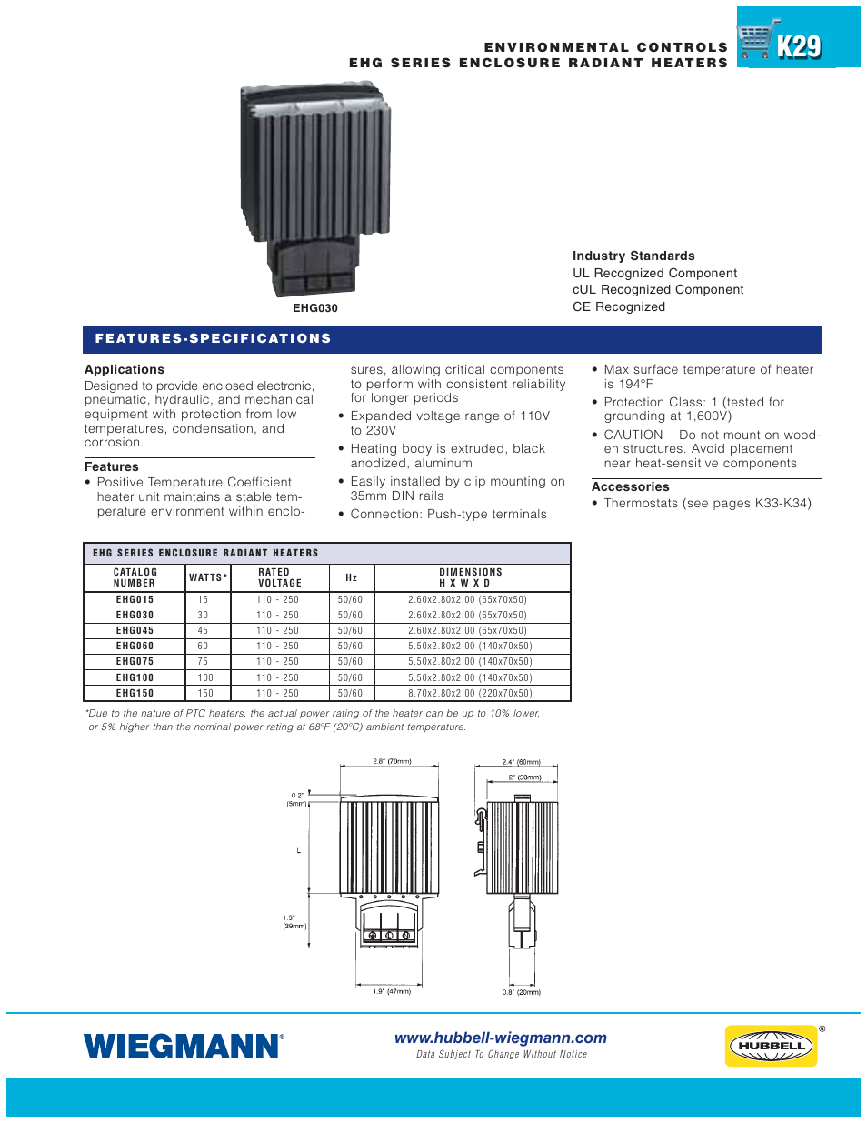 Wiegmann WPG Series User Manual | Page 29 / 44