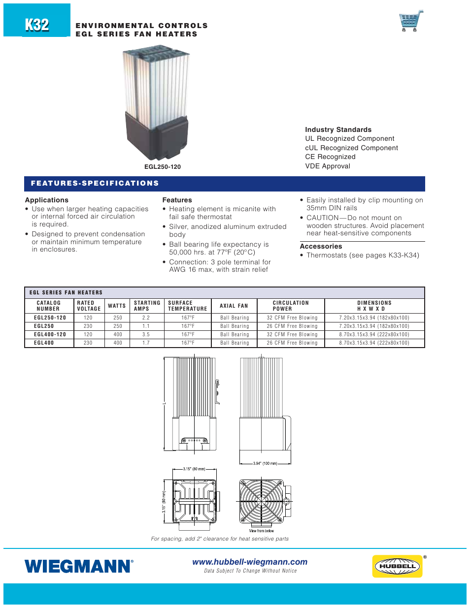 Wiegmann WPG Series User Manual | Page 32 / 44