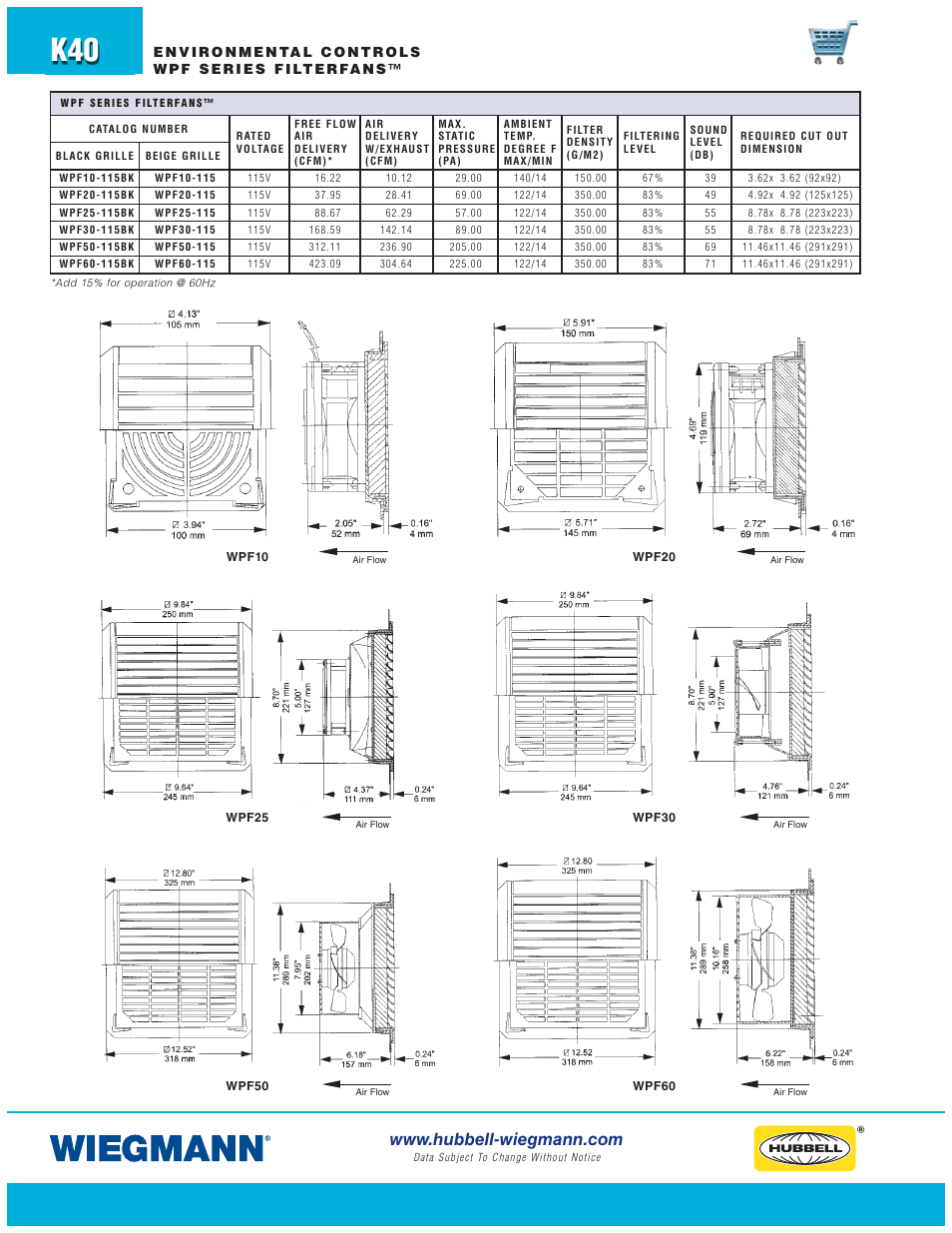 Wiegmann WPG Series User Manual | Page 40 / 44