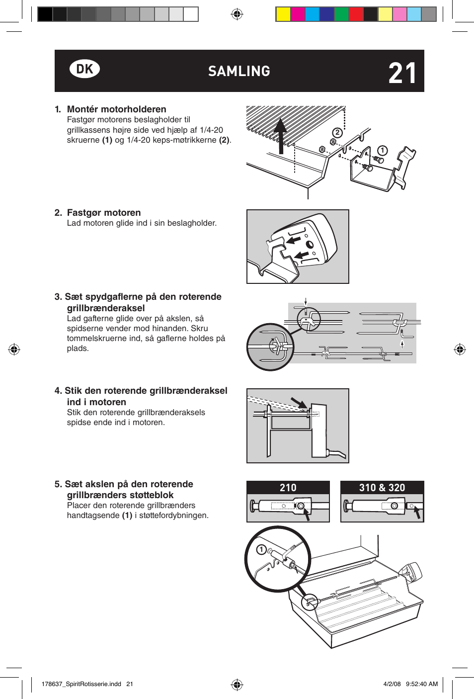Samling | weber Drehspie? Spirit User Manual | Page 21 / 40