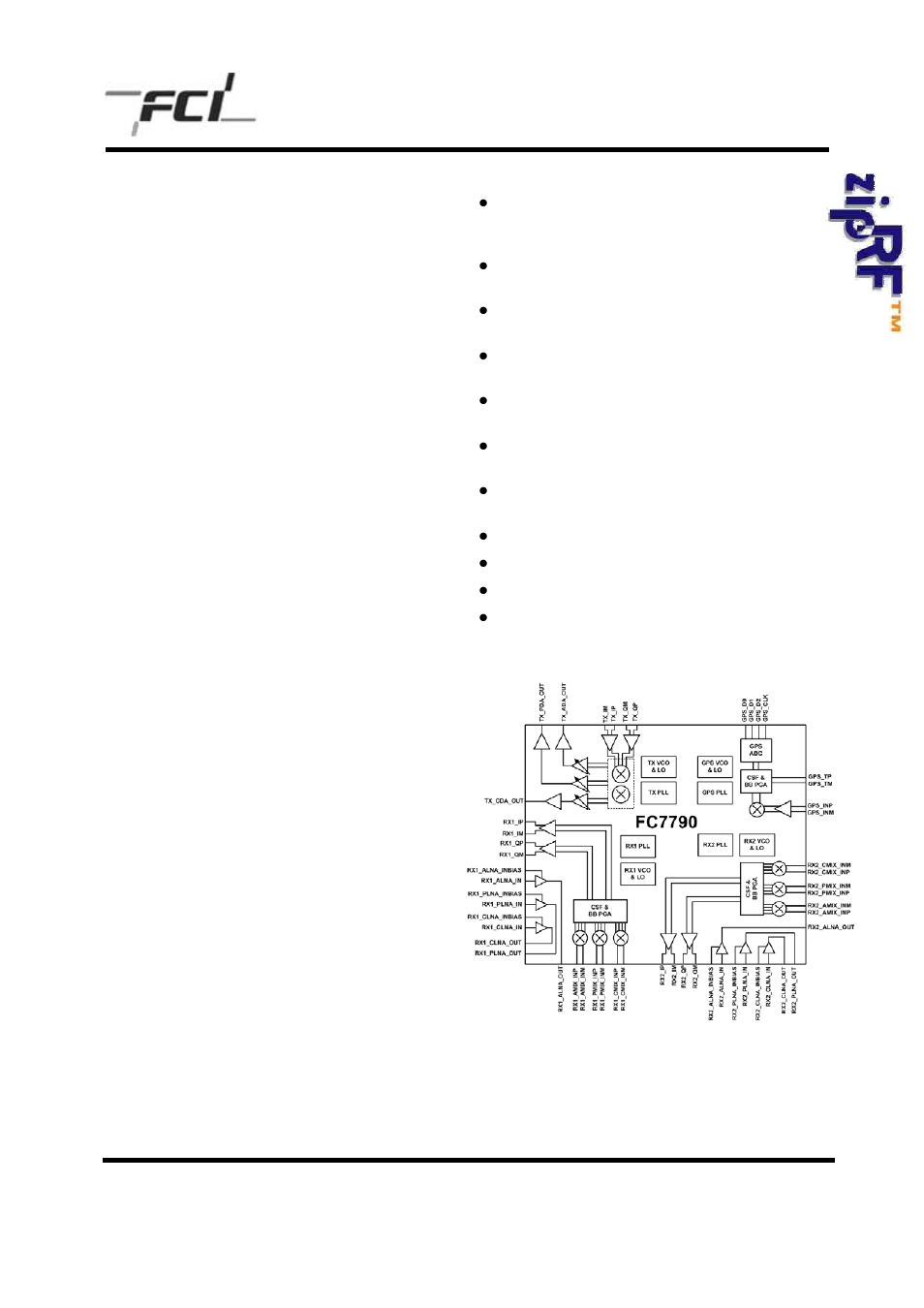 Silicon Motion FC7790 User Manual | 1 page