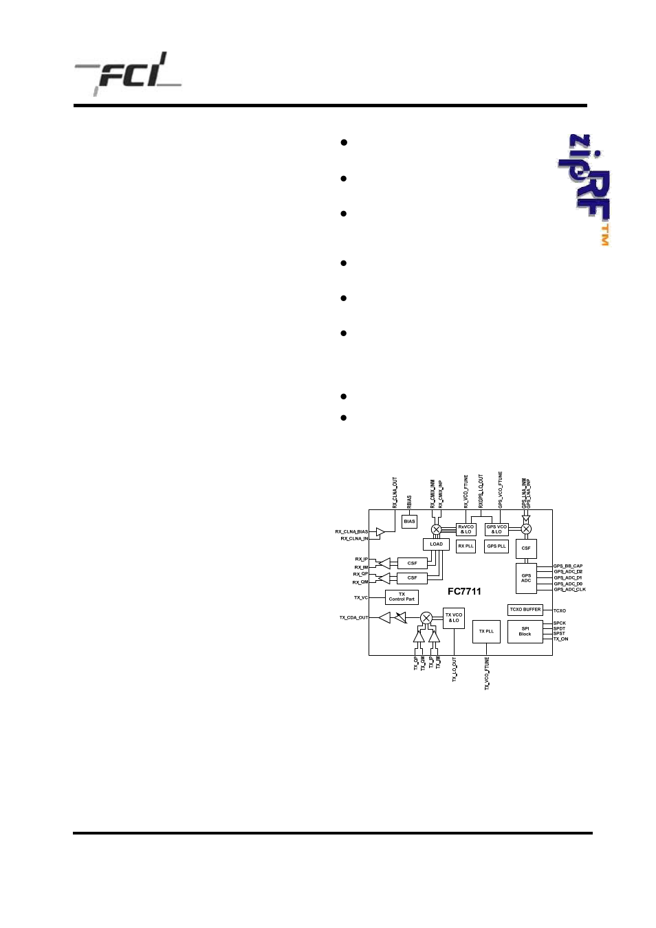 Silicon Motion FC7711 User Manual | 1 page