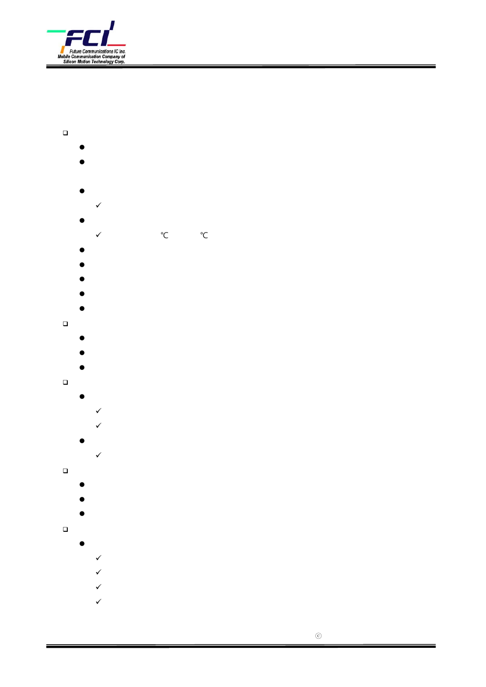 Features, Fc3860a | Silicon Motion FC3860 User Manual | Page 3 / 7