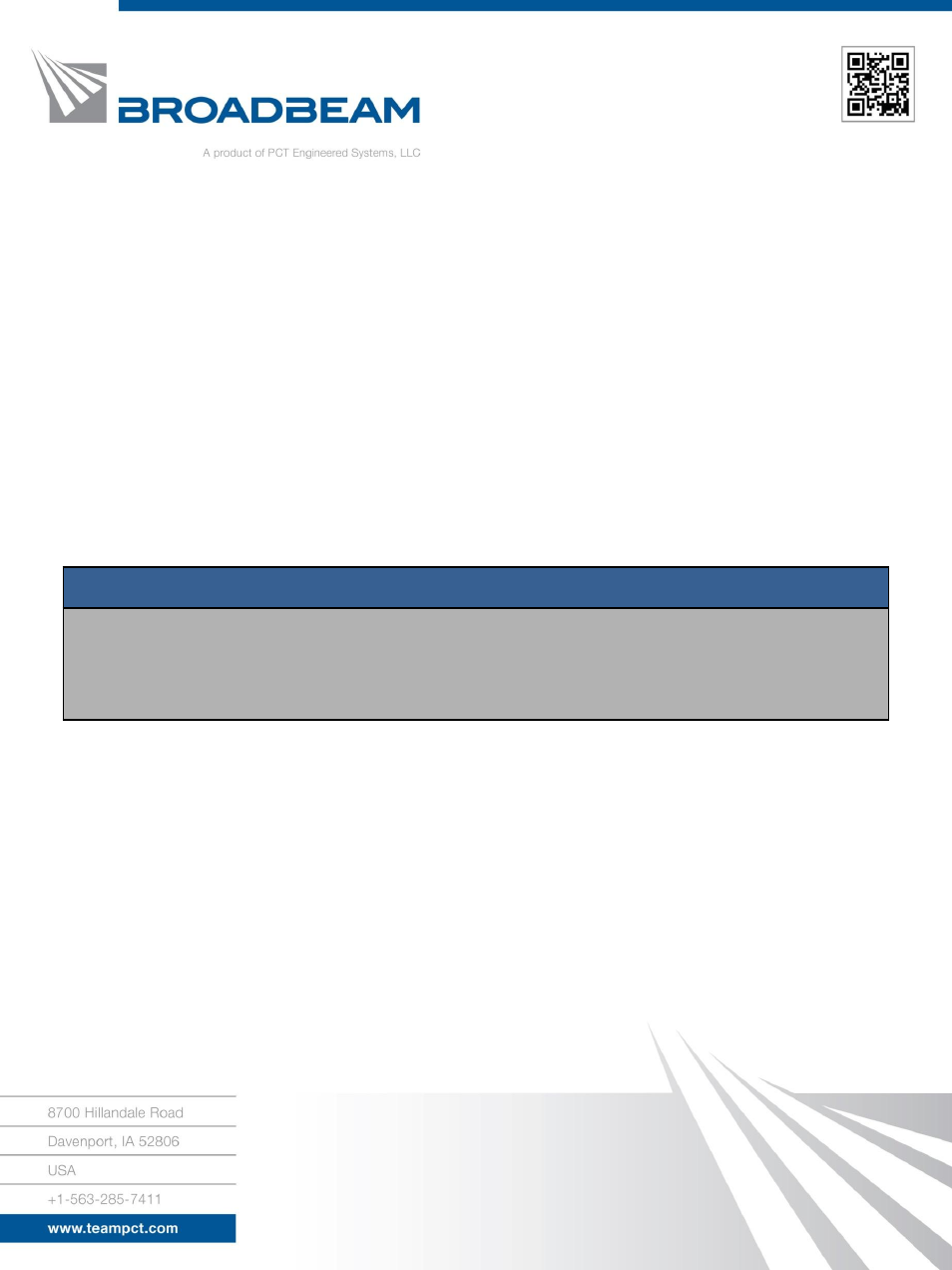 Depth of penetration, Throughput, Dose uniformity | PCT Engineered Electron Beam Energy Transfer User Manual | Page 2 / 2
