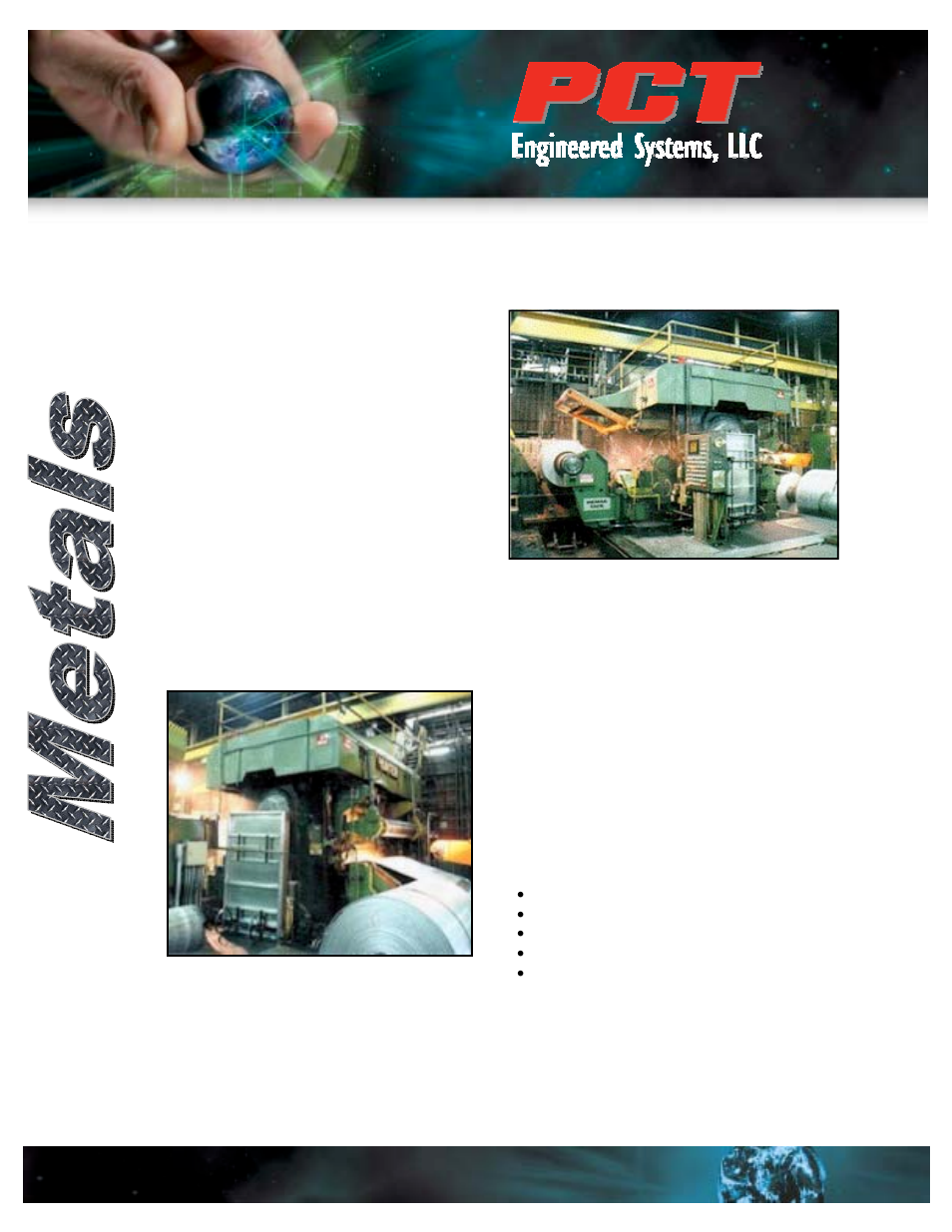 PCT Engineered 72” 4-High 2000 HP Cold Mill User Manual | 2 pages