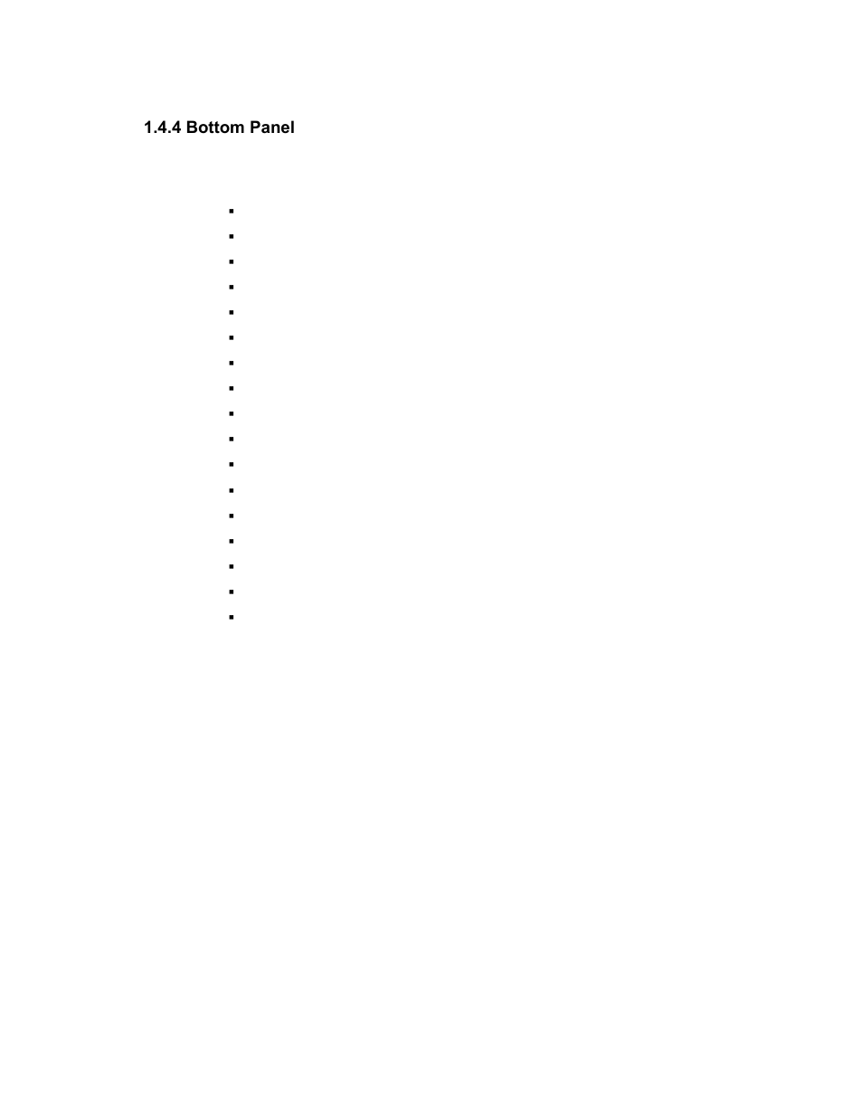 4 bottom panel | Maple Systems PC419C User Manual | Page 17 / 133