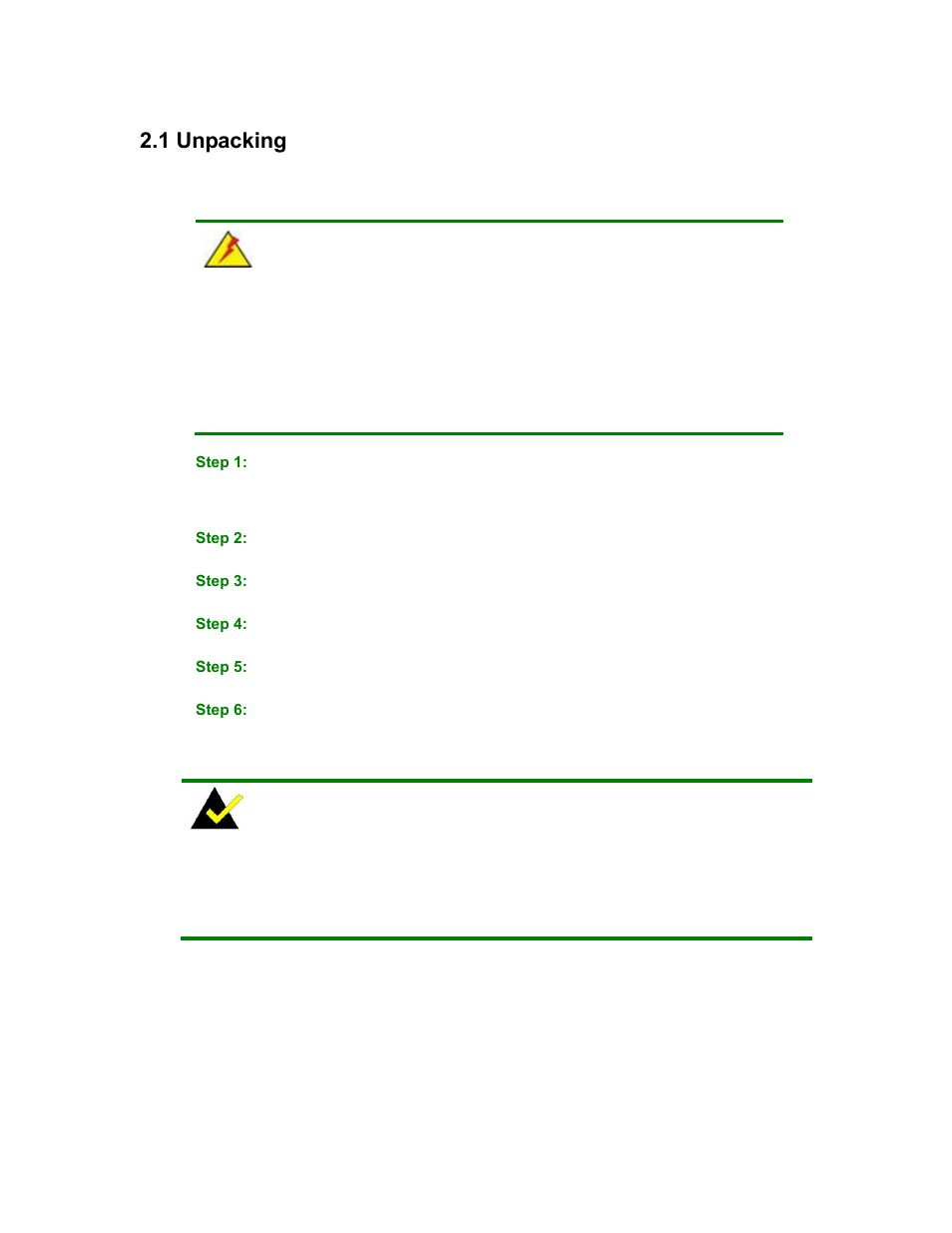 Npacking, 1 unpacking | Maple Systems PC419C User Manual | Page 29 / 133